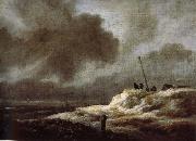 Jacob van Ruisdael View from the dunes to the sea oil painting picture wholesale